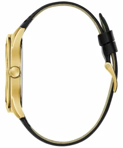 Guess Herren Armbanduhr Schwarz/Gold GD DEX GW0846G1