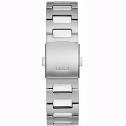 Guess Herren Armbanduhr Scope silber 44 mm GW0427G1