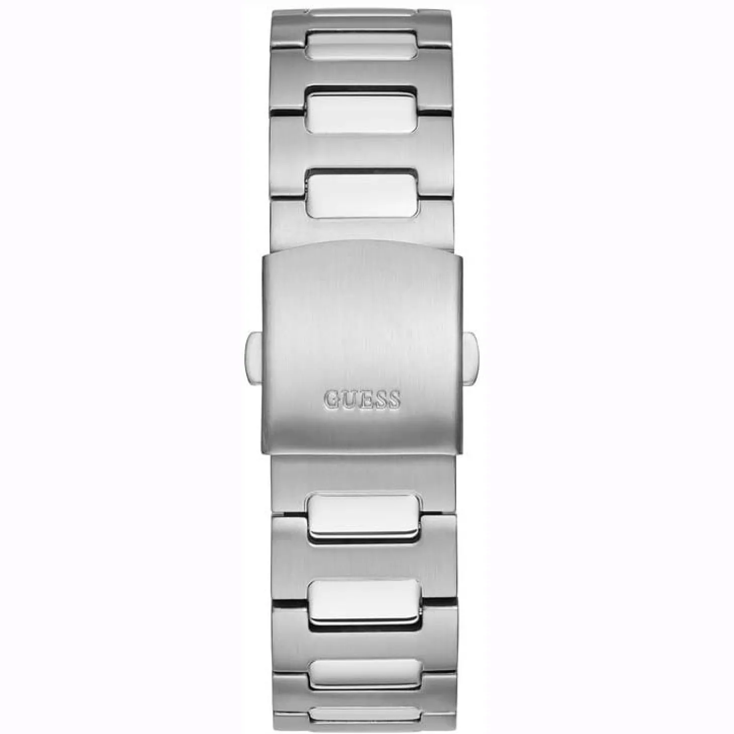 Guess Herren Armbanduhr Scope silber 44 mm GW0427G1