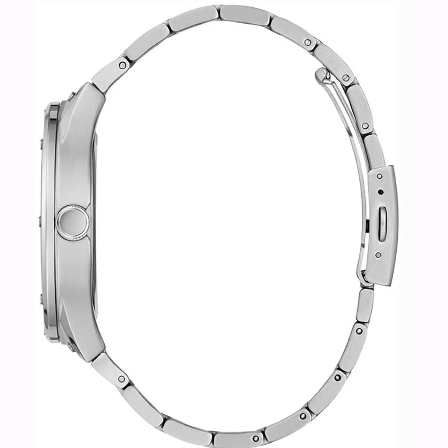 Guess Herren Armbanduhr Scope silber 44 mm GW0427G1