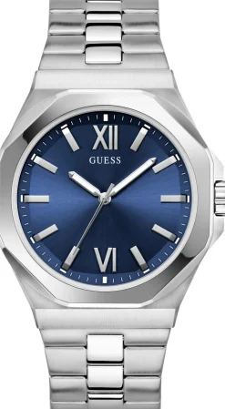 Guess Herren Armbanduhr silber GD EMPEROR GW0849G1