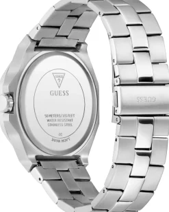 Guess Herren Armbanduhr silber GD EMPEROR GW0849G1
