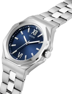 Guess Herren Armbanduhr silber GD EMPEROR GW0849G1