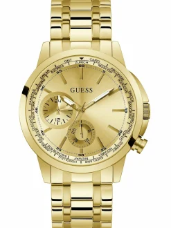 Guess Herren Armbanduhr Spec goldfarben 44 mm GW0490G2
