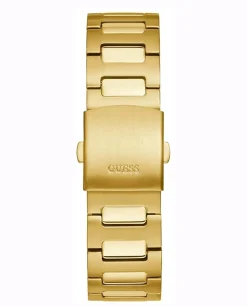 Guess Herren Armbanduhr Scope gold 44 mm GW0427G2