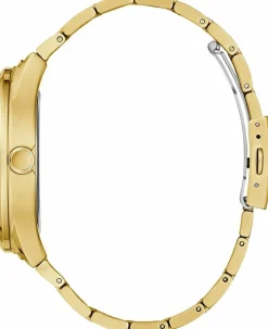 Guess Herren Armbanduhr Scope gold 44 mm GW0427G2