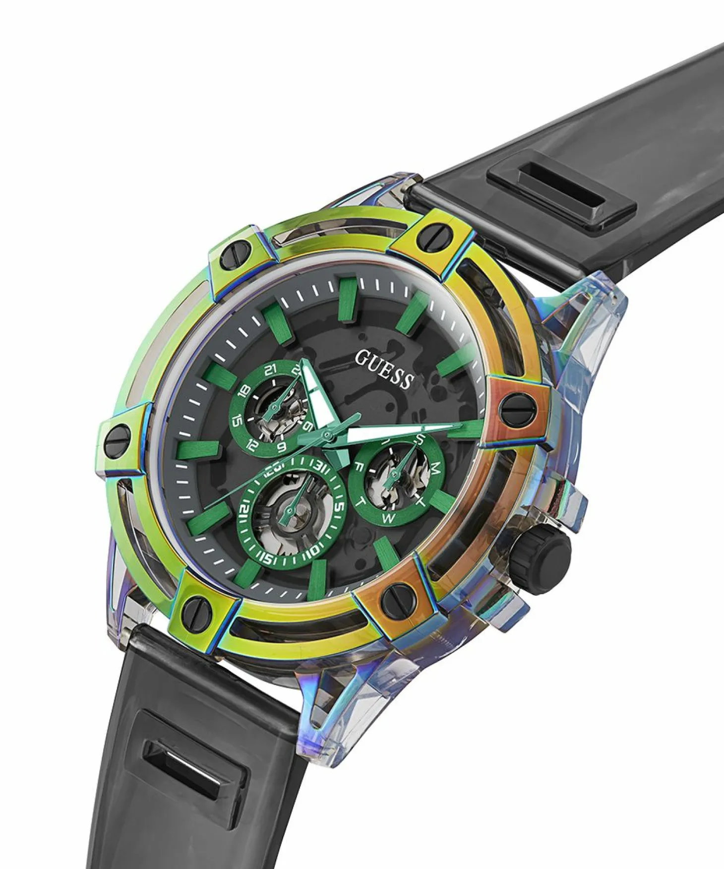 Guess Herren Armbanduhr schwarz Tucker GW0806G5