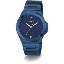 Guess Herren Armbanduhr VINYL GW0833G1 blau