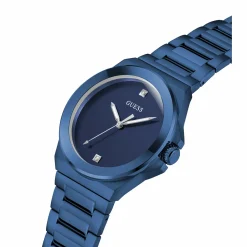 Guess Herren Armbanduhr VINYL GW0833G1 blau