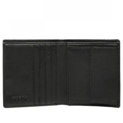 Guess Herren Geldbörse Riviera Small Billfold Wallet Schwarz SMRIVILEA22-BLA
