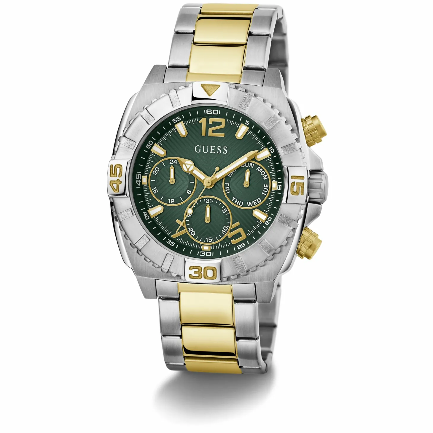 Guess Herren Multifunkions Armbanduhr Traction