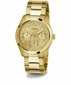 Guess Herren Multifunkion Armbanduhr ZEN gold 42 mm GW0707G3