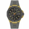 Guess Herren Multifunktionsuhr R2 Grau Gold GW0803G1