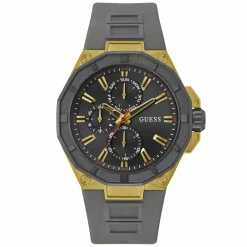 Guess Herren Multifunktionsuhr R2 Grau Gold GW0803G1