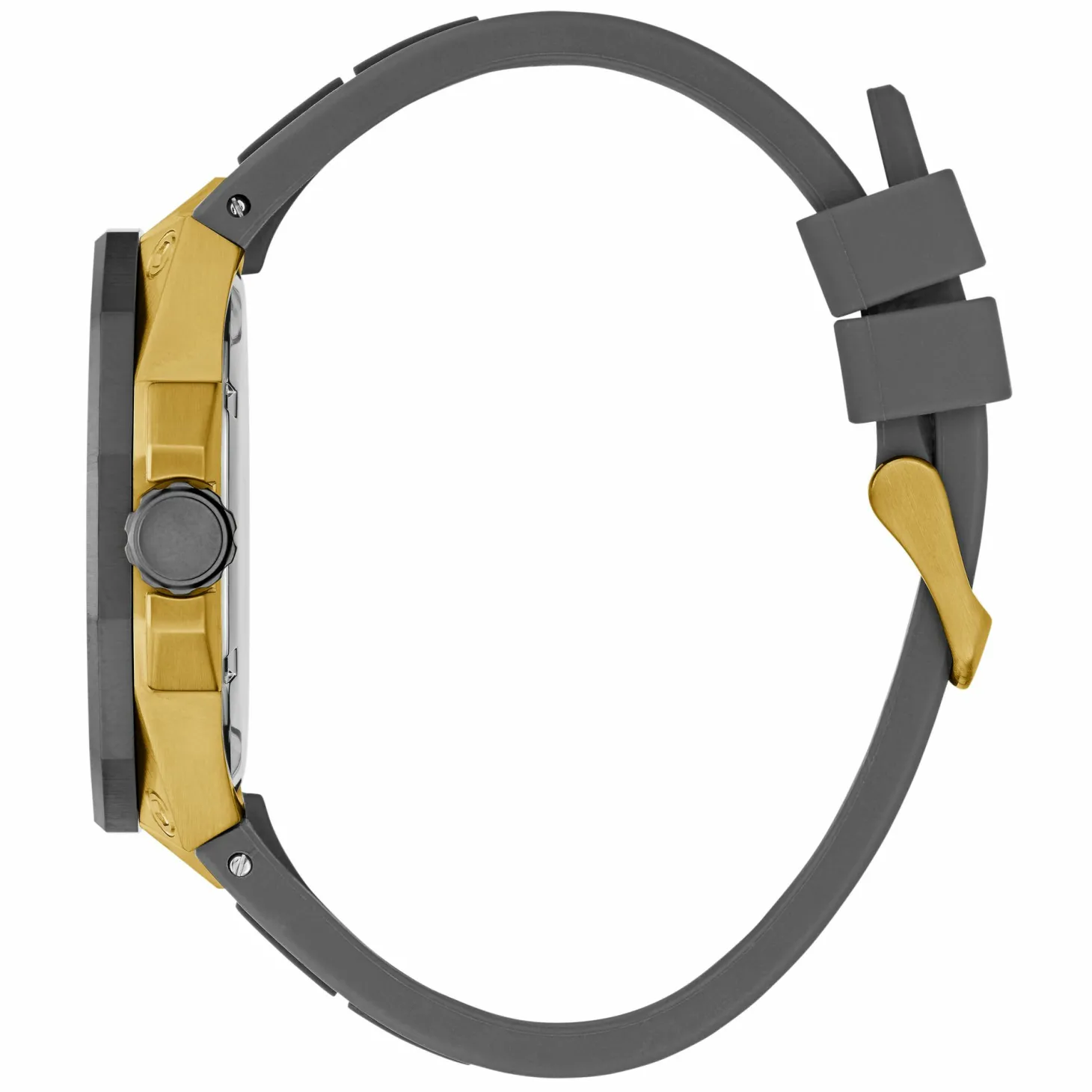 Guess Herren Multifunktionsuhr R2 Grau Gold GW0803G1