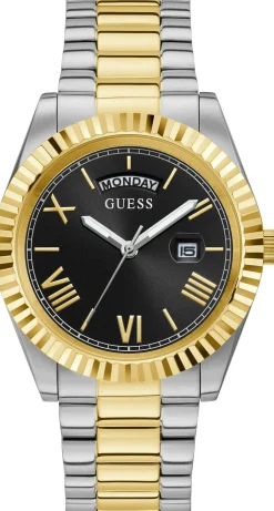 Guess Herrenuhr Connoisseur Edelstahl Farbe Gold GW0265G5