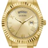 Guess Herrenuhr Connoisseur Edelstahl Farbe Gold GW0265G2