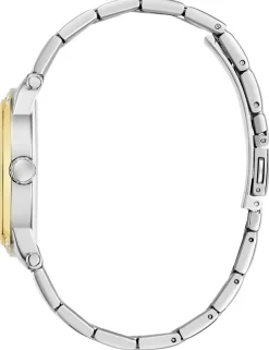 Guess Ladies 2-Tone Analog Watch Armbanduhr grün ANNETTE GW0861L4
