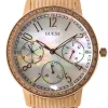 Guess Lattice Damen-Armbanduhr 38mm Armband Edelstahl + Gehäuse Quarz W1086L2