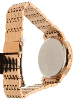 Guess Lattice Damen-Armbanduhr 38mm Armband Edelstahl + Gehäuse Quarz W1086L2