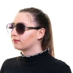 Guess Sonnenbrille GF0287 06B 57 Damen Silber