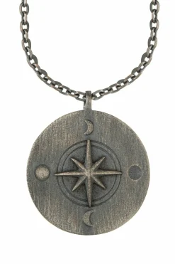 Halskette Element Luft 925/- Sterling Silber oxidiert 41184639778910