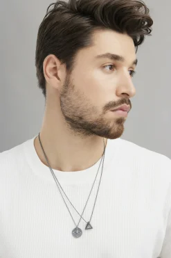 Halskette Element Luft 925/- Sterling Silber oxidiert 41184639778910