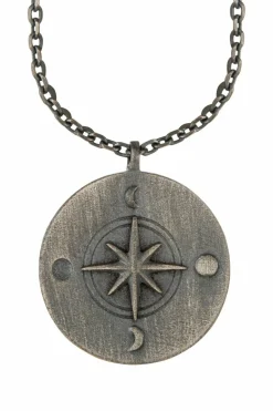 Halskette Element Wasser 925/- Sterling Silber oxidiert 41184644759646