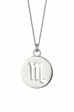 Halskette Skorpion Sternzeichen 925/- Sterling Silber rhodiniert 41184652689502