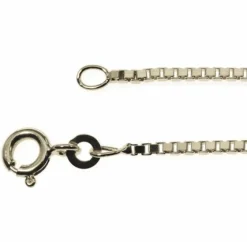 Halskette Venezia 0,9mm - 40cm - 585 WeiĂgold