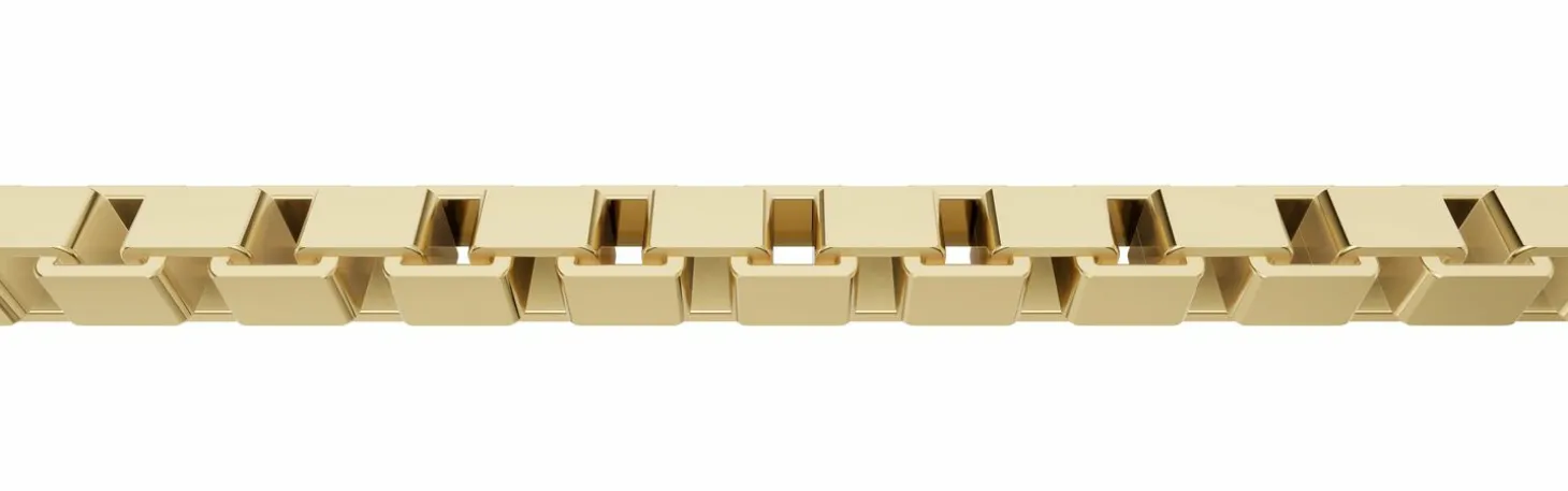 Halskette Venezia 1,2mm - 50cm - 750 Gelbgold