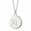 Halskette Zwilling Sternzeichen 925/- Sterling Silber rhodiniert 41184659832926