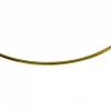 Halsreif Omega 1mm - 50cm - 333 Gelbgold Kette