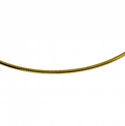Halsreif Omega 1,5mm - 45cm - 333 Gelbgold