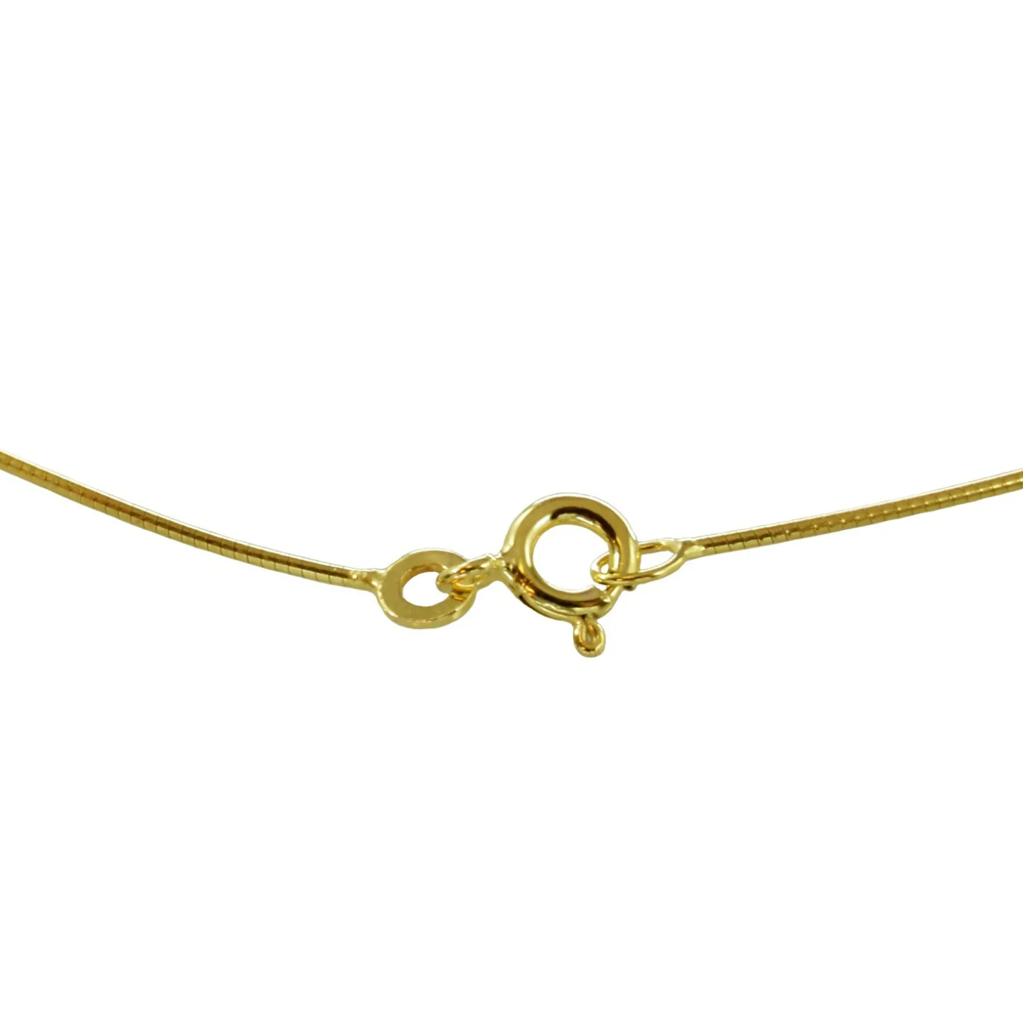 Halsreif Omega 0,8mm - 45cm - 585 Gelbgold Kette
