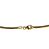 Halsreif Omega 1mm - 45cm - 585 Gelbgold Kette