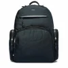HUGO BOSS Herren Rucksack mit Logo und Zwei-Wege Reissverschluss Dunkelblau 50504306