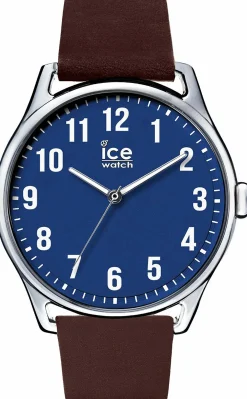 IceIce-Watch - ICE time Brown Blue - Men's wristwatch with leather strap - 013048 (Large)
