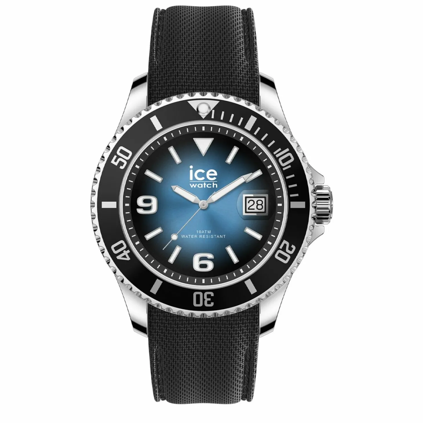 Ice-Watch Armbanduhr ICE steel - Deep blue - Large - 3H 020342