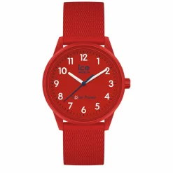 Ice-Watch Armbanduhr ICE solar power - Red navy - Numbers - Small - 3H 018481
