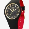 Ice-Watch Armbanduhr Ice-Loulou Black glitter chic Small 022326