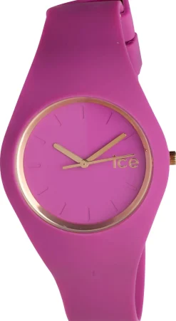 Ice-Watch - Ice Glam Radiant Orchid - Lila Damenuhr mit Silikonarmband ICE.GL.RAO.U.S.14 - 001152 (Medium)