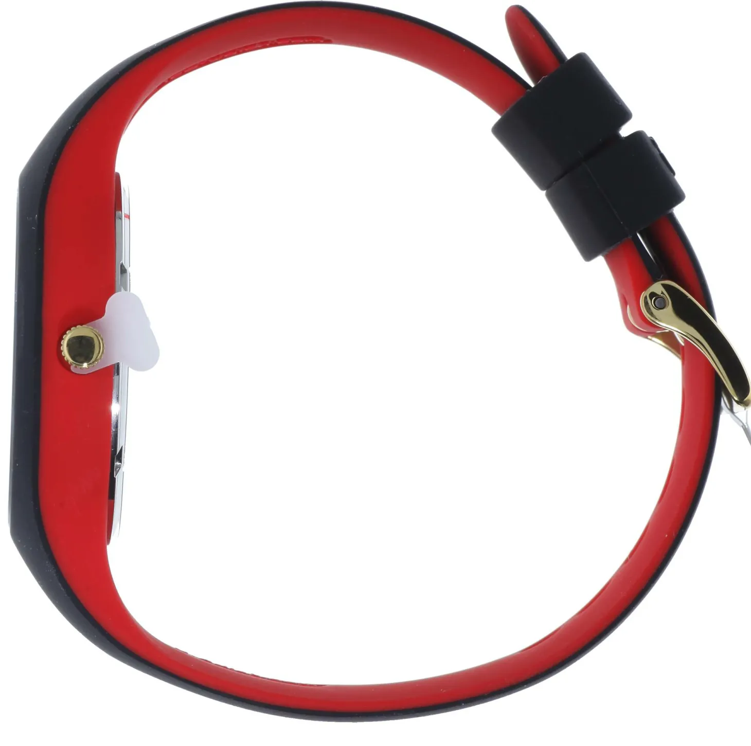 Ice-Watch - Ice Loulou Gold Glitter - Schwarz Damenuhr mit Silikonarmband - 007228 (Small)