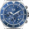 Ice-Watch - ICE steel Mesh blue Chrono - Blaue Herrenuhr mit Metallarmband - Chrono - 017668 (Large) …