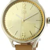 Ice-Watch - Ice Time Beige Gold - Beige Damenuhr mit Lederarmband - 013061 (Medium)