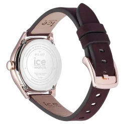 Ice-Watch - Ice Time Brown Rose-Gold - Braun Damenuhr mit Lederarmband - 013067 (Small)