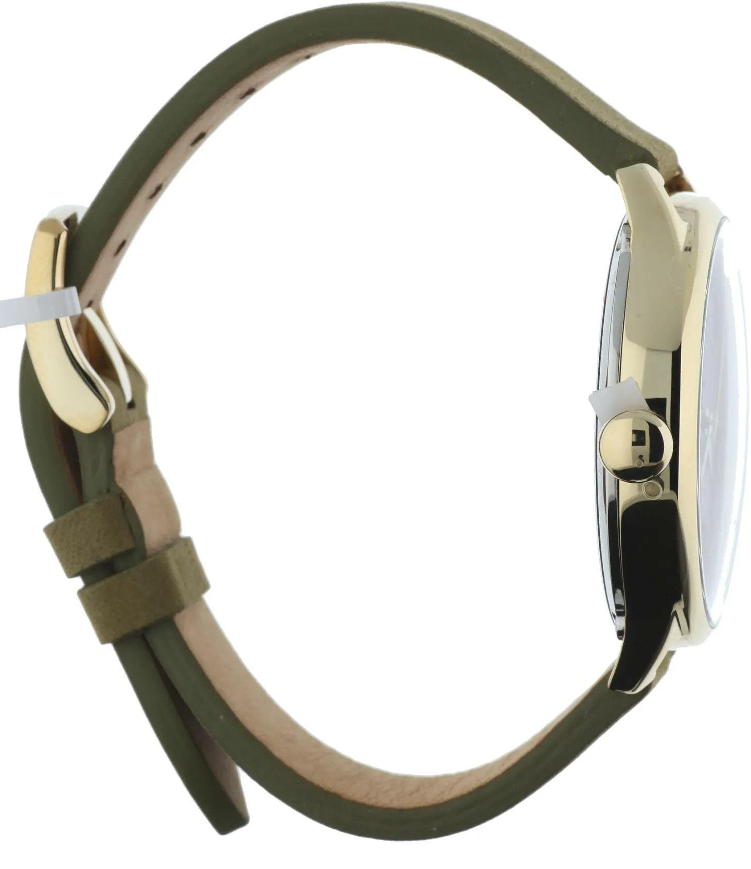 Ice-Watch - Ice Time Khaki - Grün Damenuhr mit Lederarmband - 013056 (Medium)