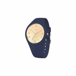 Ice-Watch Analoguhr Damen ICE horizon Night gold Small blau gold 021363