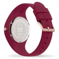 Ice-Watch Armbanduhr Damen ICE Flower Anemone bouquet Small bordeaux weiß 021736