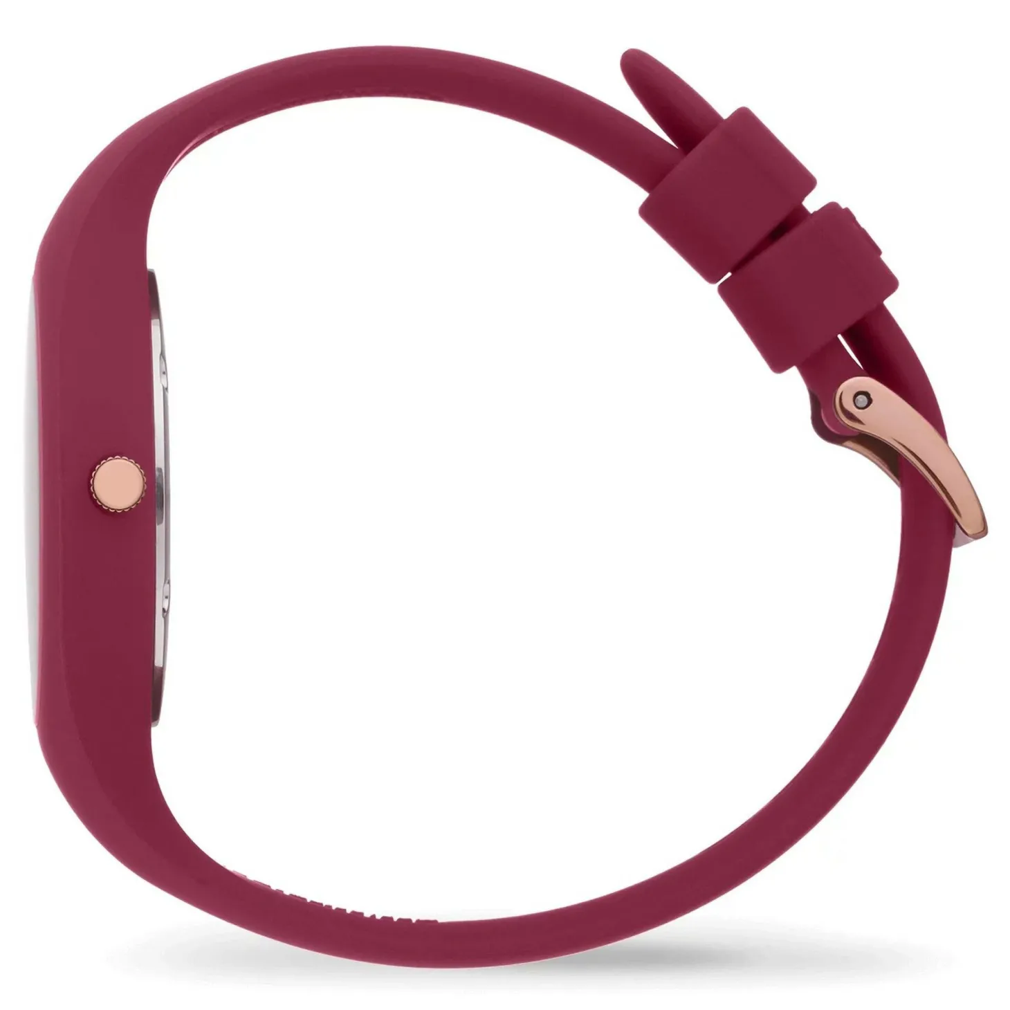 Ice-Watch Armbanduhr Damen ICE Flower Anemone bouquet Small bordeaux weiß 021736